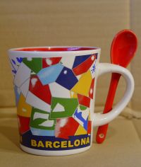 Trencadis Mug and spoon