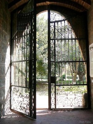Puerta Verja Jardin interior