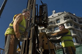 Realizan nuevos sondeos junto a la Pedrera por las obras del AVE